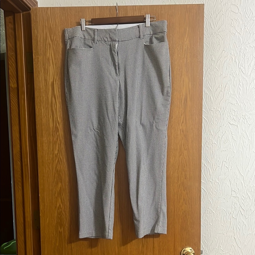 Maurices Gray Dress Pants Straight-Leg